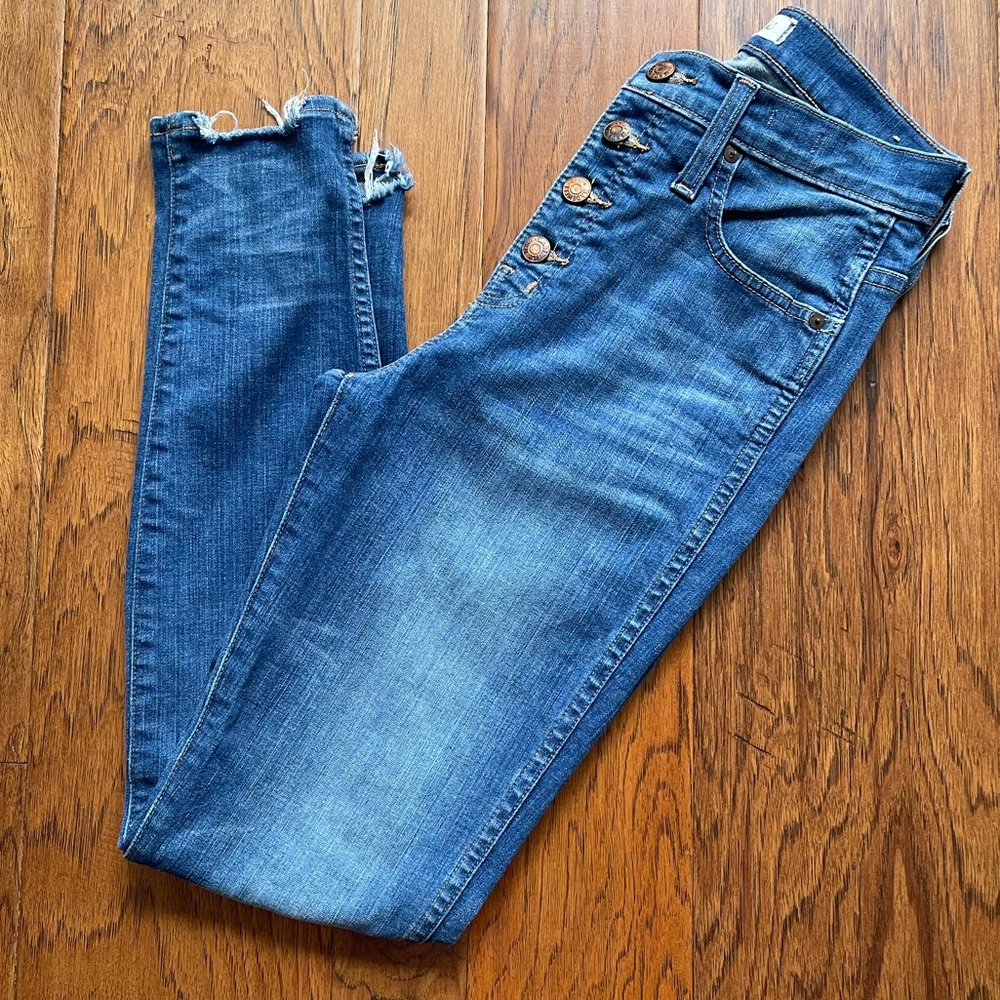 Madewell 10” High Rise Skinny Skinny